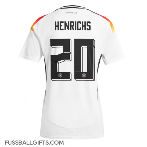 Deutschland Benjamin Henrichs #20 Fußballbekleidung Heimtrikot EM 2024 Kurzarm